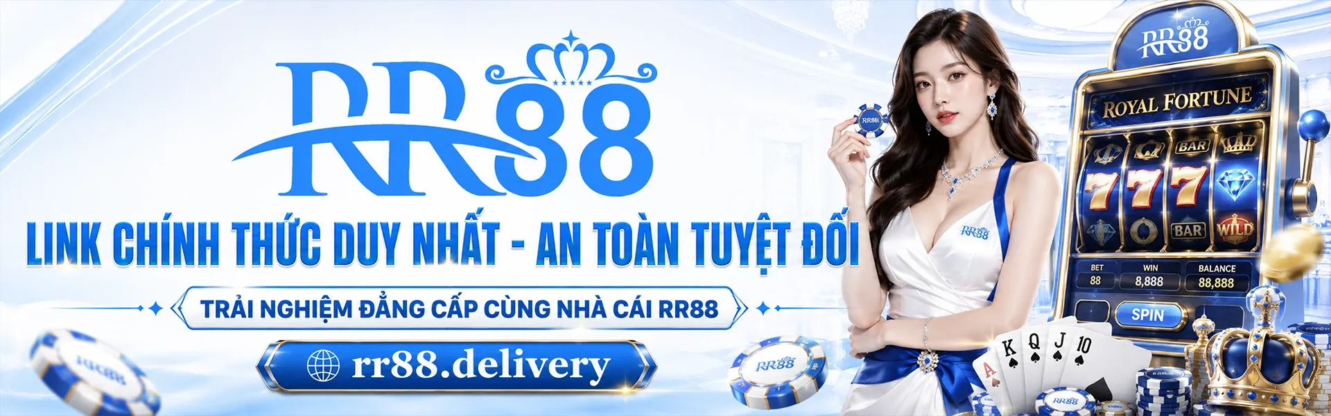 Banner trang chủ chính thức RR88 Delivery