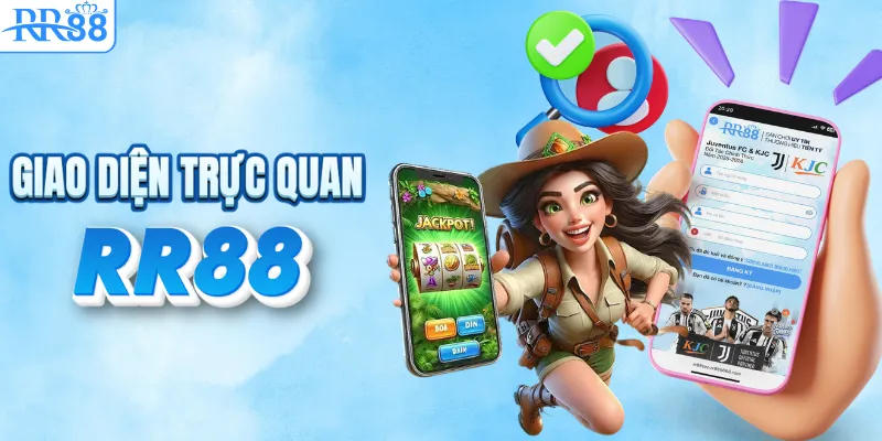 Giao diện RR88 đẹp mắt